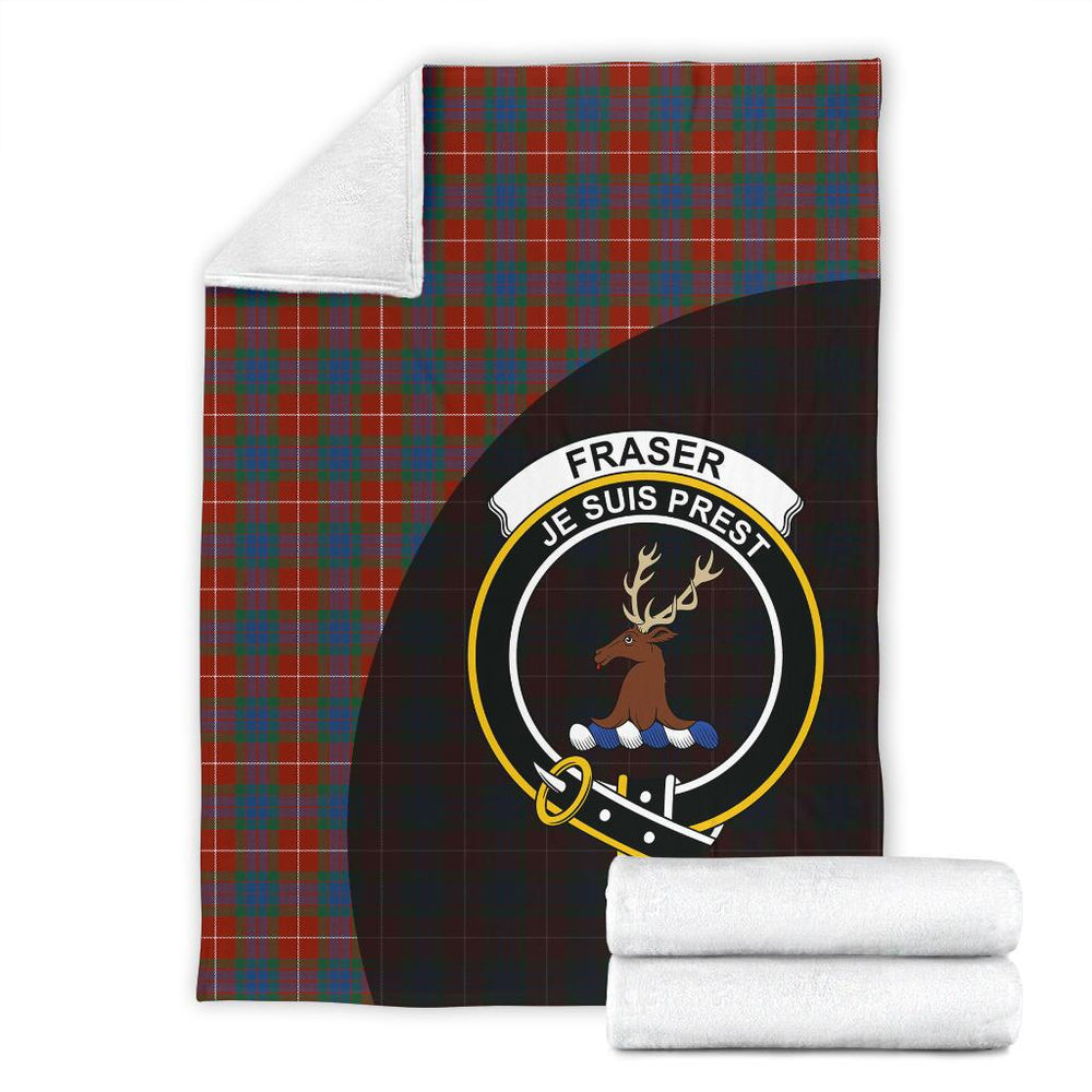 Clan Fraser Ancient Tartan Crest Blanket Wave Style ZR40 Clan Fraser Tartan Today