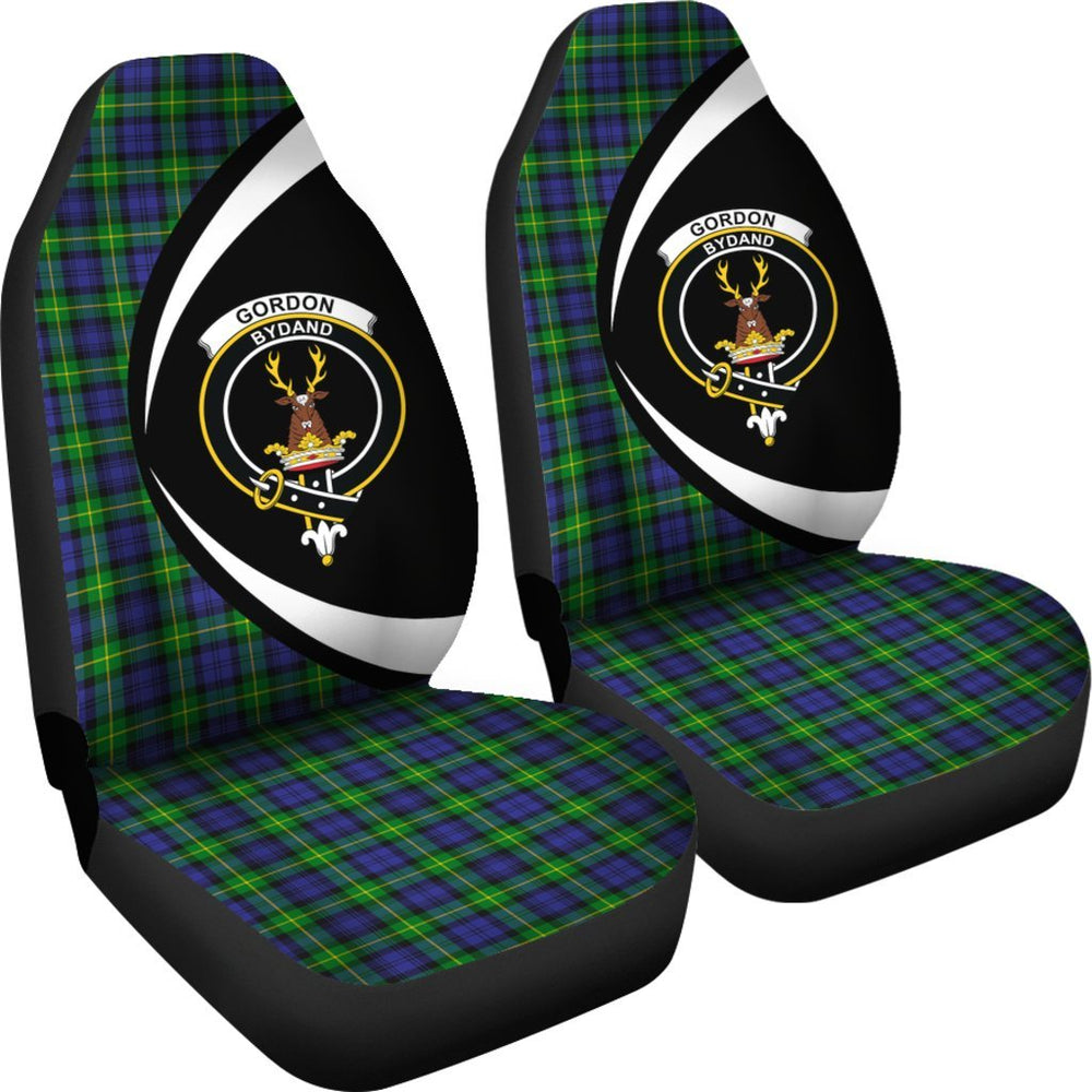 Clan Gordon Modern Tartan Crest Car Seat Cover BD26 Clan Gordon Tartan Today