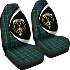 Clan Gordon Modern Tartan Crest Car Seat Cover BD26 Clan Gordon Tartan Today