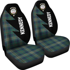 Clan Kennedy Tartan Crest Car Seat Cover WU83 Clan Kennedy Tartan Today