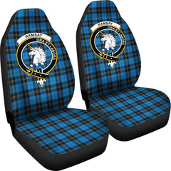 Clan Ramsay Bue Ancient Tartan Crest Car seat Cover HS66 Clan Ramsay Tartan Today