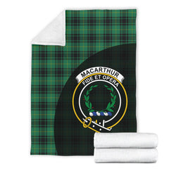 Clan Macarthur Ancient Tartan Crest BlanketsCB41 Clan MacArthur Tartan Today