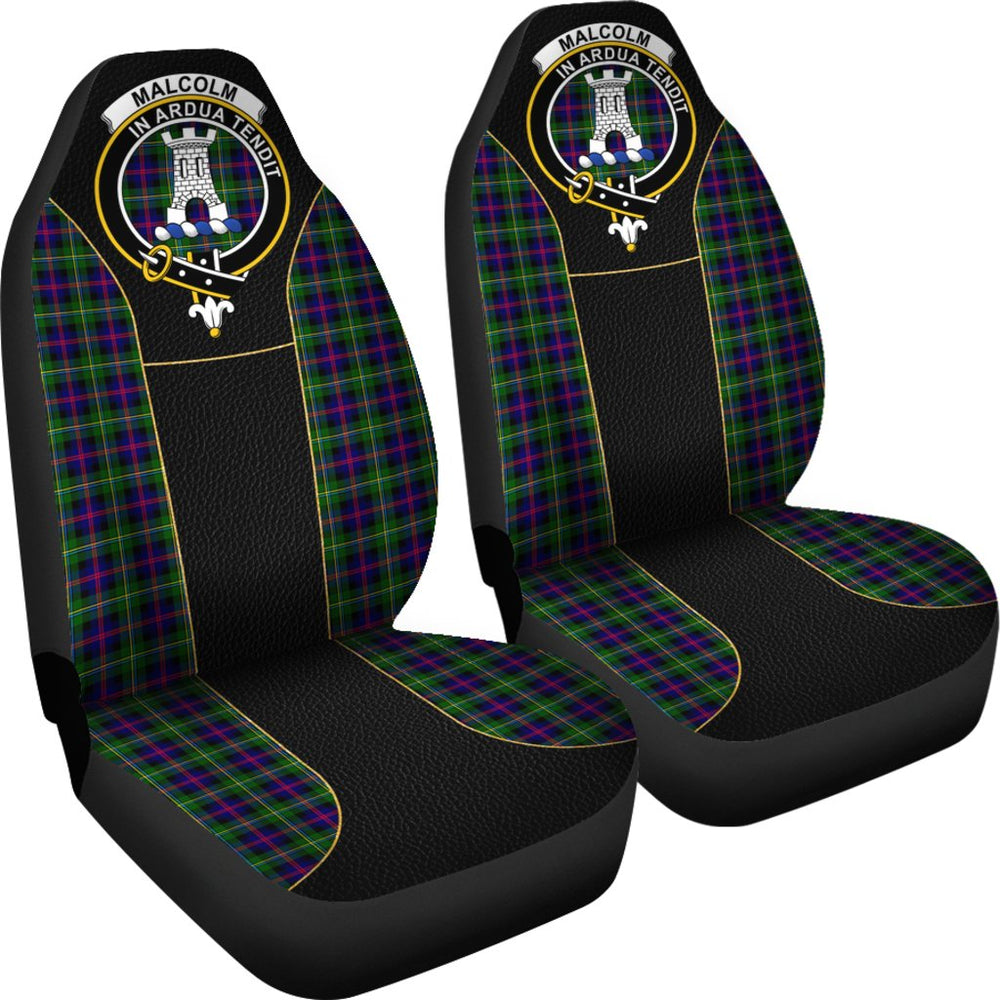 Clan Malcolm (MacCallum) Tartan Crest Car Seat Cover Special VersionBN58 Clan MacCallum Tartan Today