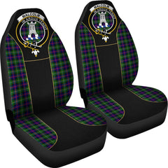 Clan Malcolm (MacCallum) Tartan Crest Car Seat Cover Special VersionBN58 Clan MacCallum Tartan Today