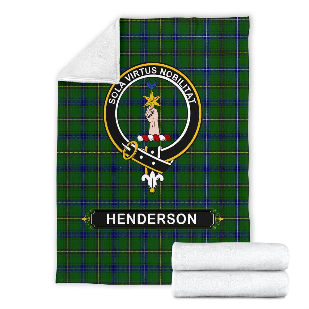 Clan Henderson (MacKendrick) Family Tartan Crest BlanketsFI56 Clan Henderson Tartan Today