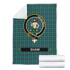 Clan Shaw (of Sauchie) Tartan Crest BlanketsHY50 Clan Shaw Tartan Today