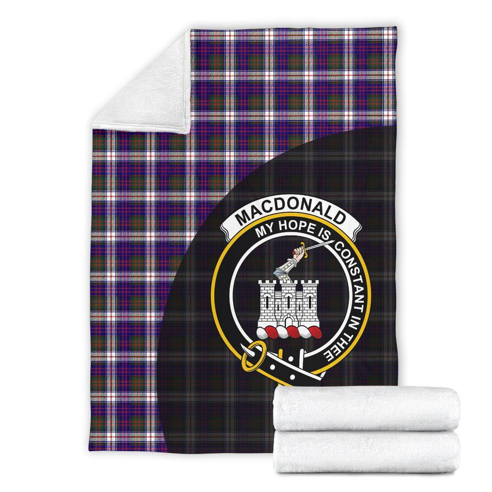 Clan MacDonald Dress Modern Tartan Crest Blanket Wave Style KS35 Clan MacDonald Tartan Today