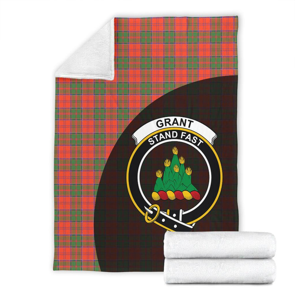 Clan Grant Ancient Tartan Crest Blanket Wave Style QY69 Clan Grant Tartan Today