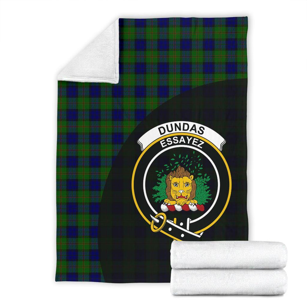 Clan Dundas Modern Tartan Crest Blanket Wave Style AB28 Clan Dundas Tartan Today