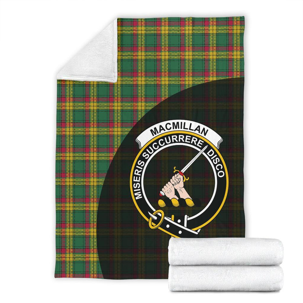 Clan MacMillan Old Ancient Tartan Crest Blanket Wave Style FE89 Clan MacMillan Tartan Today