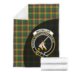 Clan MacMillan Old Ancient Tartan Crest Blanket Wave Style FE89 Clan MacMillan Tartan Today