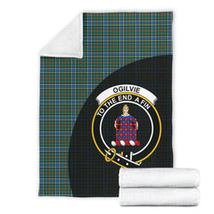 Clan Ogilvie Hunting Ancient Tartan Crest Blanket Wave Style DR67 Clan Ogilvie Tartan Today