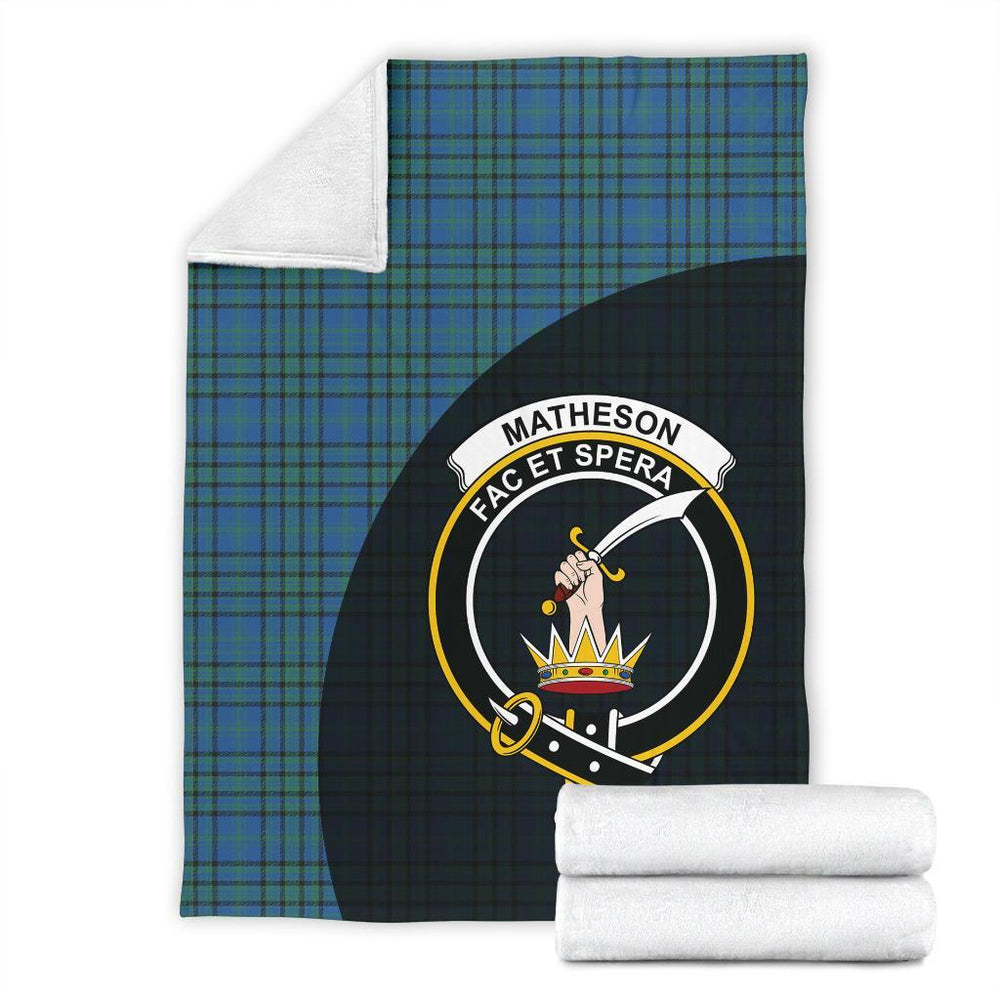 Clan Matheson Hunting Ancient Tartan Crest Blanket Wave Style WZ98 Clan Matheson Tartan Today