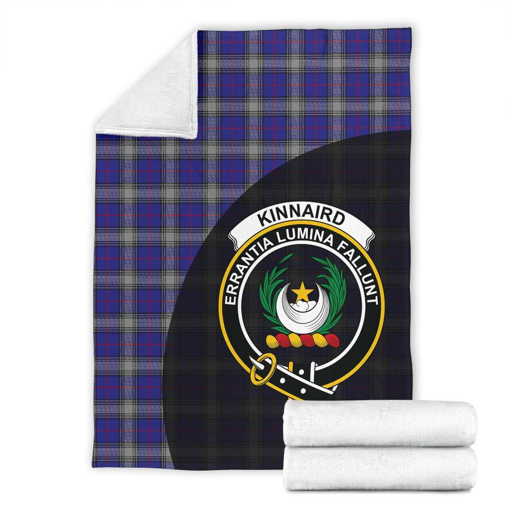 Clan Kinnaird Tartan Crest Blanket Wave Style HL87 Clan Kinnaird Tartan Today