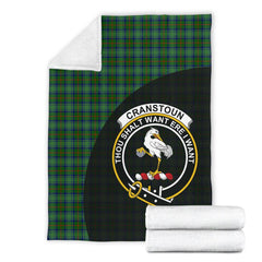 Clan Cranstoun Tartan Crest Blanket Wave Style ZC18 Clan Cranstoun Tartan Today