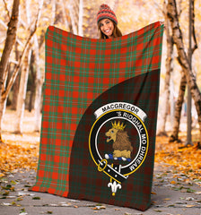 Clan MacGregor Ancient Tartan Crest Blanket Wave Style SPWS22 Clan MacGregor Tartan Today
