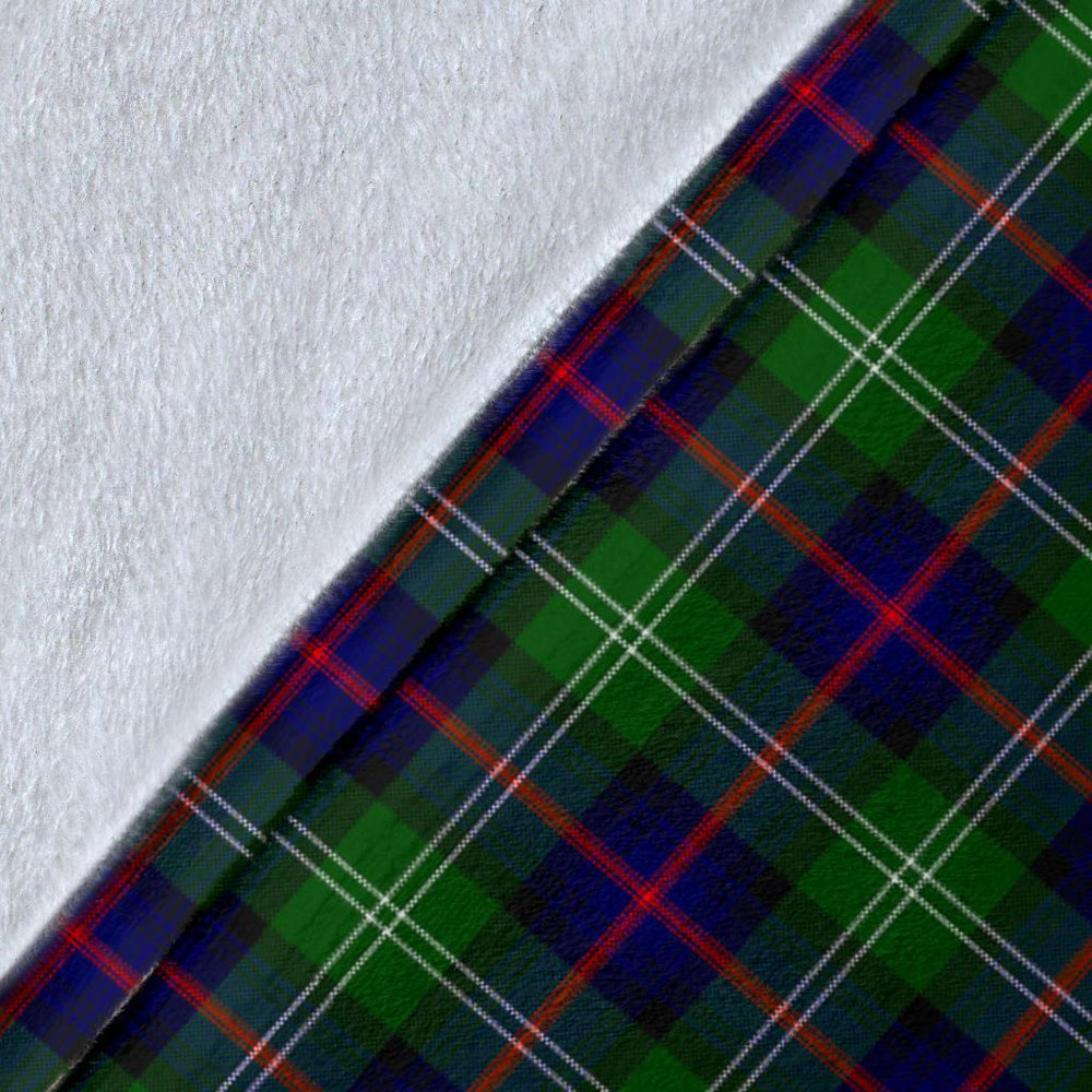 Clan Sutherland Modern Tartan Crest Blanket Wave Style MC30 Clan Sutherland Tartan Today