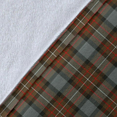 Clan Fergusson Weathered Tartan Crest Blanket 3 Sizes TK59 Clan Fergusson Tartan Today