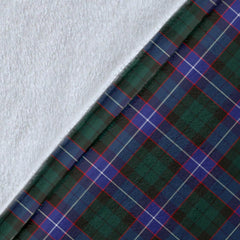 Clan Hunter Tartan Crest Blanket 3 Sizes RQ84 Clan Hunter Tartan Today