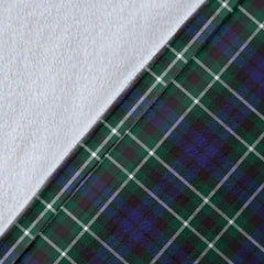 Clan Graham of Montrose Modern Tartan Crest Blanket Wave Style TE97 Clan Rose Tartan Today