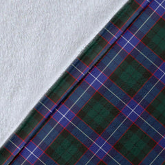 Clan Hunter Modern Tartan Crest Blanket 3 Sizes RN30 Clan Hunter Tartan Today