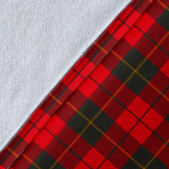 Clan Wallace Weathered Tartan Crest Blankets Wave Style DB30 Clan Wallace Tartan Today