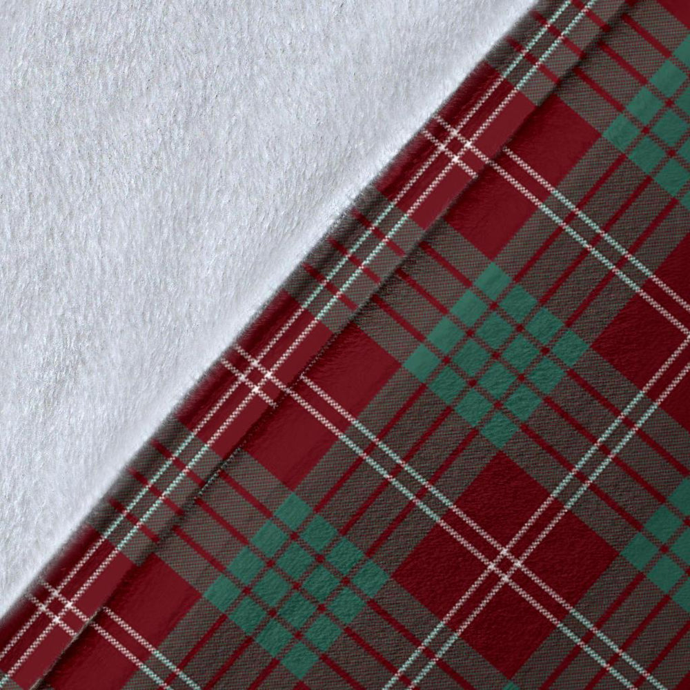 Clan Crawford Modern Tartan Crest Blanket 3 Sizes PV77 Clan Crawford Tartan Today