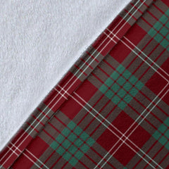 Clan Crawford Modern Tartan Crest Blanket 3 Sizes PV77 Clan Crawford Tartan Today