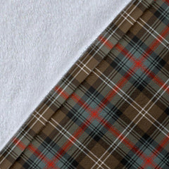 Clan Sutherland Weathered Tartan Crest Blanket Wave Style HG14 Clan Sutherland Tartan Today