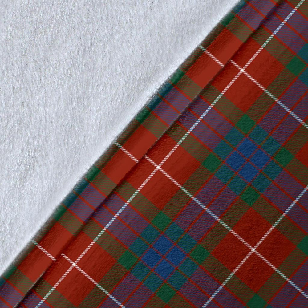 Clan Fraser Ancient Tartan Crest Blanket Wave Style ZR40 Clan Fraser Tartan Today