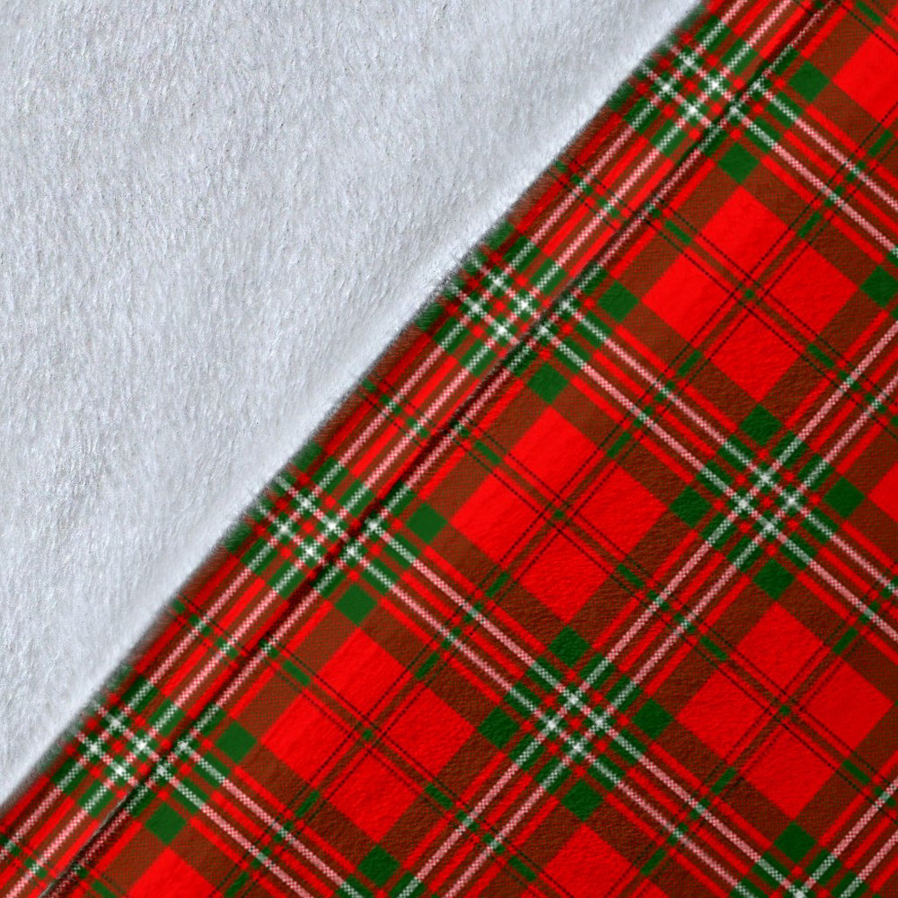 Clan Scott Tartan Crest Blanket 3 Sizes IO25 Clan Scott (Scott Tartan) Tartan Today