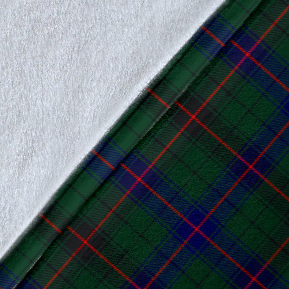 Clan Davidson Tartan Crest Blanket 3 Sizes PH23 Clan Davidson Tartan Today