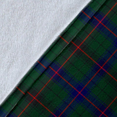 Clan Davidson Tartan Crest Blanket 3 Sizes PH23 Clan Davidson Tartan Today