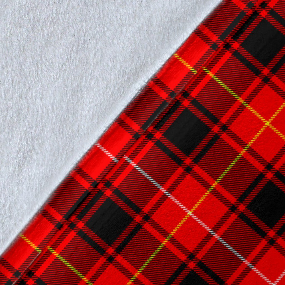 Clan MacIver Family Tartan Crest Blanket 3 Sizes VL81 Clan Hall Tartan Today