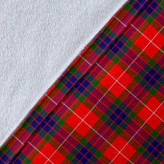 Clan Fraser Modern Tartan Crest Blanket Wave Style LL20 Clan Fraser Tartan Today