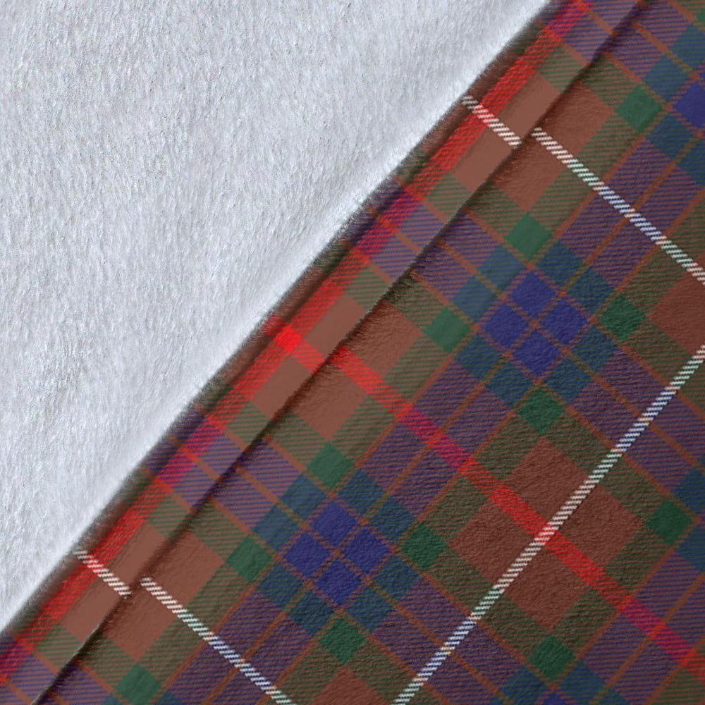 Clan Fraser Hunting Modern Tartan Crest Blanket Wave Style MN89 Clan Fraser Tartan Today