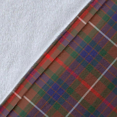 Clan Fraser Hunting Modern Tartan Crest Blanket Wave Style MN89 Clan Fraser Tartan Today