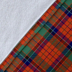 Clan Nicolson Ancient Tartan Crest Blanket Wave Style HZ46 Clan Nicolson Tartan Today