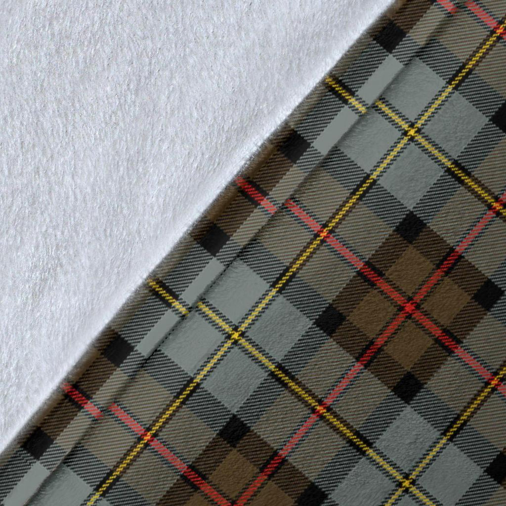 Clan MacLeod of Harris Weathered Tartan Crest Blanket Wave Style KX47 Clan Hall Tartan Today