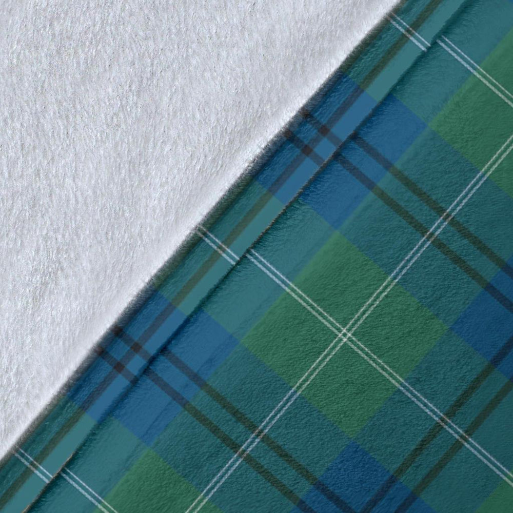 Clan Oliphant Ancient Tartan Crest Blanket Wave Style WE34 Clan Oliphant Tartan Today