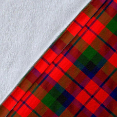 Clan MacNaughton Modern Tartan Crest Blanket Wave Style QG77 Clan MacNaughton Tartan Today