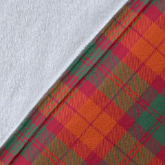 Clan MacNab Ancient Tartan Crest Blanket Wave Style HH27 Clan MacNab Tartan Today