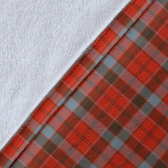 Clan Robertson Weathered Tartan Crest Blanket Wave Style RB52 Clan Robertson Tartan Today