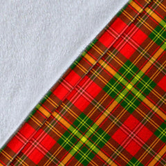 Clan Leask Tartan Crest Blanket Wave Style WZ50 Clan Leask Tartan Today