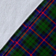 Clan Morrison Modern Tartan Crest Blanket Wave Style OH25 Clan Morrison Tartan Today