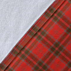 Clan Grant Weathered Tartan Crest Blanket Wave Style LU72 Clan Grant Tartan Today