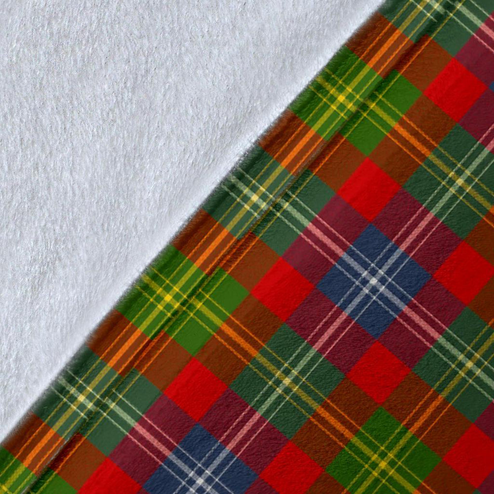 Clan Forrester Tartan Crest Blanket Wave Style VA85 Clan Forrester Tartan Today