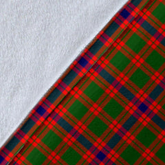 Clan Skene Modern Tartan Crest Blanket Wave Style TB76 Clan Skene Tartan Today