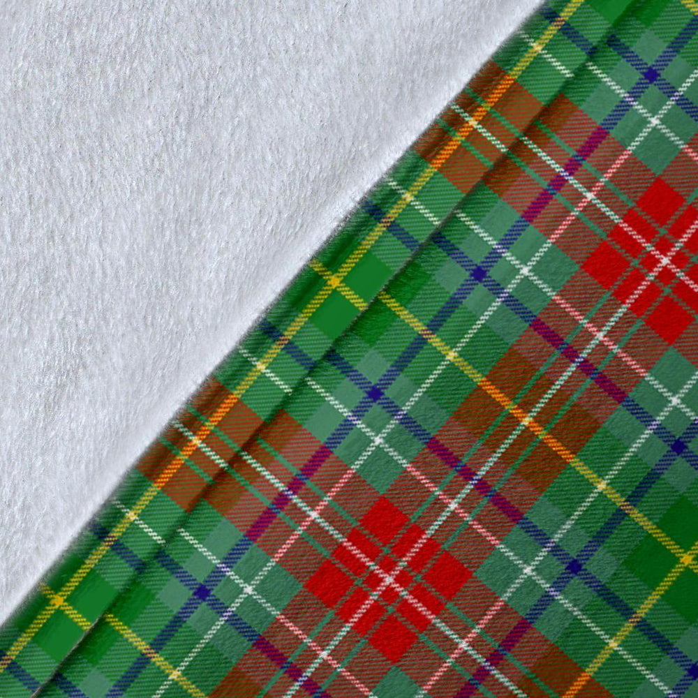 Clan Muirhead Tartan Crest Blanket Wave Style GC53 Clan Muir_More Tartan Today
