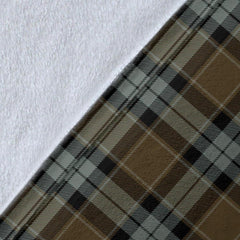 Clan Graham of Menteith Weathered Tartan Crest Blanket Wave Style YL42 Clan Graham Tartan Today